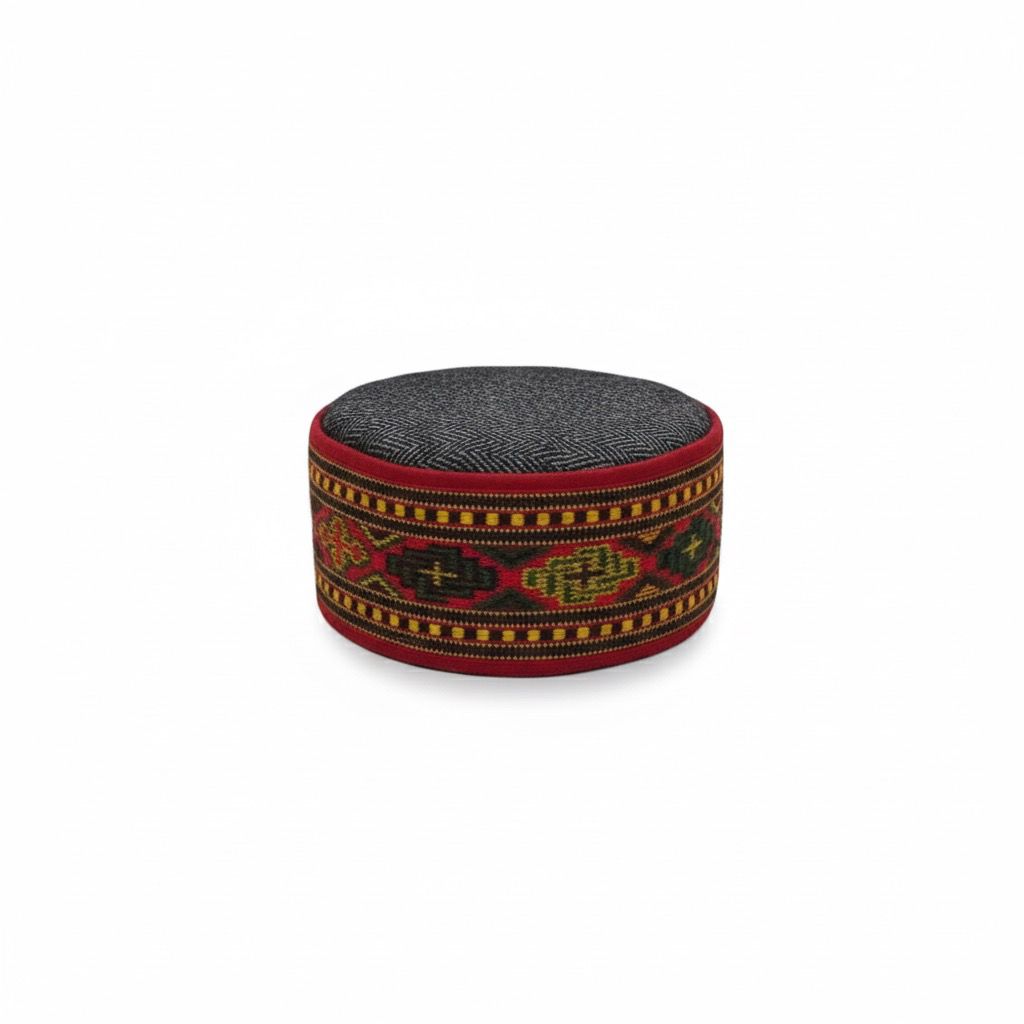 Himachali Tweed Topi – Handwoven Woolen Cap from the Himalayas